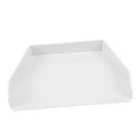 OSALADI Sink Gutter Plug Gutter End Caps Rain Gutter End Cover Rain Gutter Downspout Accessories Downspout Parts Rain Gutter End Plug Downspout Attachments White Square Appendix Pvc