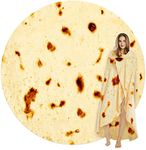 SeaRoomy Burritos Tortilla Throw Bl