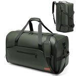 Garment Duffle Bags for Travel,Moulyan Convertible Carry on Garment Bag with Shoe Compartment,3 in 1 Waterproof Travel Suit Bag with Shoulder Strap for Men Women