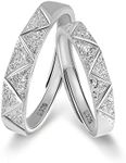 Meissa Sterling Silver Couple Ring 