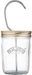 Kilner 25.003 Mayonnaise and Sauce Jar Set, 350 ml Capacity, Clear