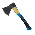 Taparia FHSA 1000 Steel Axe with Fiberglass Handle (1000g / 1 Kg)-Ergonomic Non-slip Handle, Protective Rubber Handle-Balanced Weight Distribution, Vibration-Absorbing Handle-Lightweight