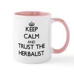 CafePress Keep Calm and Trust The Herbalist Mugs 11 oz (325 ml) Ceramic Coffee Mug