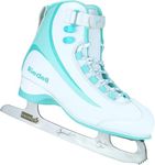 Riedell Skates - Soar Adult Ice Skates- Recreational Soft Beginner Figure Ice Skates | Mint | Size 6