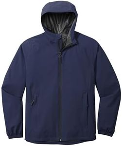 Port Authority Men's Essential Rain Jacket, True Navy, Medium