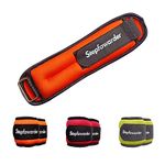 Stepfowarder Ankle/Wrist Weights a Pair Available in 0.3kg, 0.5kg, 1.0kg, Comfort and Security Perfect for Kids Women & Men, Walking, Dance, Aerobics, Cardio Exercises (2 * 0.3KG - Orange)