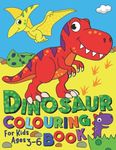 Dinosaur Colouring Book: For kids ages 3-6 (UK Edition) (Silly Bear Colouring Books)