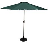 Invezo Impression Garden Umbrella Metal centre Pole Outdoor Garden Umbrella (9ft diameter, Green) with 15 kgs with Stand Base- Patio outdoor/Big Size Outdoor Umbrella