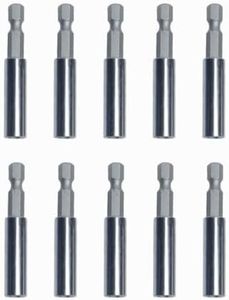 1/4" Strong Magnetic Extension Bit Holder, 10 Pack Hex Shank Screwdriver Bit Driver Set for Holding Screwdriver Bits and Screws