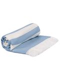 Mush Bamboo Turkish Towel | 100% Bamboo |Ultra Soft, Absorbent & Quick Dry Towel for Bath, Beach, Pool, Travel, Spa and Yoga | 29 x 59 Inches (Muted Blue)