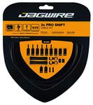 Jagwire PCK509 2X Pro Shift Gear Cable Set, Stealth Black, One Size