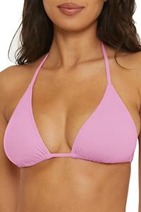 BCA by Rebecca Virtue Kira - Women's Multi-Way Triangle Bikini Top, Sexy Swimwear Separates for Women, Lavender, X-Large