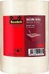Scotch Secure Seal Packaging Tape Transparent 50 mm x 66 m 3 Rolls/Pack - Ideal for Packing Boxes and Parcels