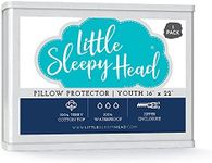 Little Sleepy Head Youth Pillow Protector 16x22 (1-Pack)