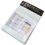 inr |(14 X 18 Inches) (60 micron) Pack of 50 Polybags with POD - Tamper Proof Online Courier Bags/Envelopes/Pouches/Covers/Mailing Bags