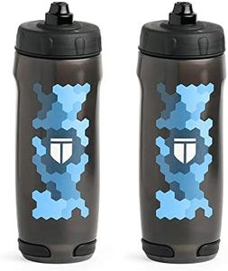 TEGO Rush Running Water Bottle | 500 ml | Lightweight & Squeezable | Plant-Based Polymer | BPA-Free Sports Lid | Hand Strap for Easy Grip