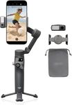 DJI Osmo Mobile 8P Standard Combo 3-Axis Smartphone Gimbal Stabilizer with Osmo FrameTap Remote, ActiveTrack 8.0, Built-in Extension Rod & Tripod, Foldable Design, 10-Hour Battery