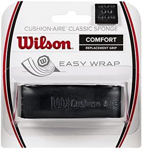 WILSON WRZ4205BK Sponge Grip (Pack of 1) Black