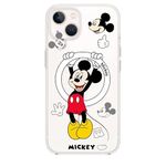 Jerisln Magnetic Cartoon Case for iPhone 13 Micky Magsafe Compatible Phone Cover Camera Protection Soft TPU Shockproof Protective Phone for Women Girls (iPhone 13 Micky 6.1'')