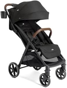 Joie Nutmeg Lightweight Baby Stroller - One-Hand Easy Fold Pram, Infant Car Seat Compatible,5-Point Safety Harness from Birth to 22 kg