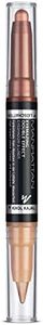 Manhattan Eyemazing Double Effect Crayon eye-liner et fard à paupières rotatif 2 en 1 – Couleur marron (003 Bohemian Bronze) – 1 x 1,6 g