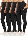 YOUNGCHARM 4 Pack Leggings with Poc