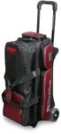 Storm 3 Ball Rolling Thunder Checkered Bowling Bag- Black/Red