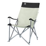 Coleman Sling Chair, Comfortable Outdoor Camping Chair, High and Inclined Back Rest, with Carry Bag for Easy Transport, Khaki