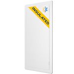 Access Panel for Drywall - 14 x 29 inch - Insulated - Wall Hole Cover - Access Door - Access Panel for Drywall - Heavy Durable Plastic White - Wall Access Panel for Drywall