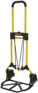 Stanley SXWTD-FT580 Folding Hand Truck, Yellow, 70 kg