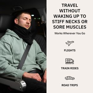 trtl Neck Support Travel Pillow – Black