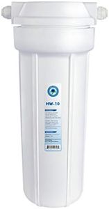 APEC Water Systems HW-10 10" White Standard Filter Housing with 1/4" John Guest Fittings