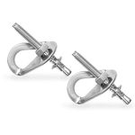 ISOP Climbing Anchor Bolt 2 Set - Expansion Bolt and Hanger FIXE 1 Rock Climbing - Usable for Fire Escape Rope Ladders | Case of 10 Sets