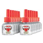 Mortein Insta5 Mosquito Repellent Liquid Refill - 45ml x 6 (Buy 4 Get 2 Free) | 100% Protection from Dengue Mosquitoes, Pack of 12