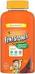 FLINTSTONES Kids Multivitamin Gummies Plus Immunity Support- Multivitamins for Kids, Kids Gummy With Zinc and Extra Vitamin C‡, Free of Artificial Sweeteners, Free of Aspartame, Free of Synthetic FD&C Dyes, 180 Gummies