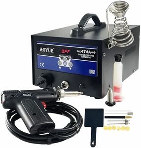 AOYUE 474A++ Desoldering Gun with 80KPA Suction 85 W Desoldering Station Heating and Advanced Tip Designs