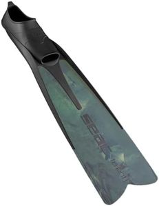 Seac Talent Freediving Fins - Camo Green, 43/44
