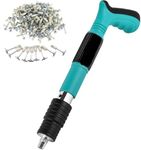 BYRM Manual Steel Nail Gun Tool|| Nail Wall Fixing Tool|| Household Woodworking Accessorie|| Portable Mini Nail Shooting Machine||Concrete Nail Gun With 15 Nail
