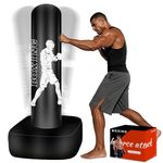 Vobab Freestanding Punching Bag with Stand for Adults Teens, Heavy Boxing Bag, 70" Boxing Equipment Bag Kickboxing Bag, Women Men Heavy Bag for Beginners Muay Thai MMA Training Fitness