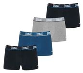 Everlast 4 pk Trunk-Black Combo: Black/Grey/Navy/Black-S