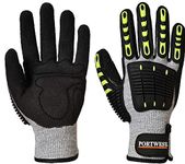 Portwest A722 - Anti Impact Cut Resistant Glove Grey/Black