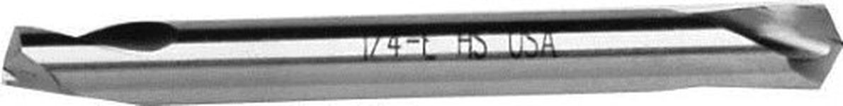 Malco DE18 Double Ender 1/8 in. Sheet Metal Polished Drill Bit Steel