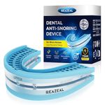 Reazeal Anti Snoring Devices for Sleep: Adjustable Snoring Mouth guard - Anti Snoring Mouthguard for Men and Women (One Pack)