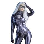 Spider Costume Women's Adult One Piece Bodysuit Superhero Costume for Carnival Halloween Cosplay Party (XXL)