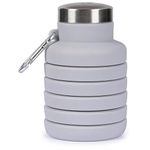 Trespass Silicone Foldable Bottle with Caribiner BPA Free Vavo
