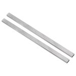 sourcing map Lathe Tool Bit 5mm x 10mm x 200mm, Square Lathe Turning Tool Blanks, HSS (High Speed Steel) Rectangular Fly Cutter Mill Blank, 2pcs