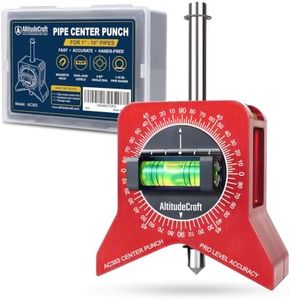 AltitudeCraft Magnetic Pipe Center Finder Punch Tool for 1-10 Inch Pipe