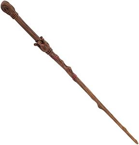 Cottage Garden Brown Woodgrain Crown 13.75 inch Resin Collectible Witch Wizard Cosplay Magic Wand