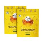 Soothing Honey Cough Drops - Immune Support with Vitamin D, Zinc and Propolis - by Beekeeper's Naturals - Throat Soothing Lozenges, 14 Ct(2pack)