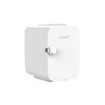 Crystals Mini Fridge, 4/10/15L Litre Table Top Small Fridge Cooler & Warmer for Car Bedrooms Desk Office, 12V DC - 220 AC, Mini Fridge for Bedrooms – Energy Efficient (White, 4 Liter)